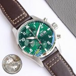 Green-Blue Face, Red Face Masterpiece Of Ingenuity Iwc Pilot's New Iw388101 Iw38