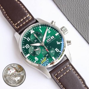 Green-Blue Face, Red Face Masterpiece Of Ingenuity Iwc Pilot's New Iw388101 Iw38