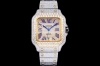 Cnc matching, V gold plated with gold Bulgari double-sided rotating round cake n