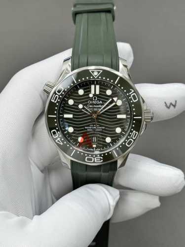 Omega Seamaster series! Dark green 41mm! 8800 movement DDD