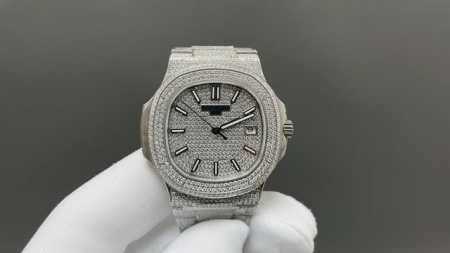 E7 Factory proudly launches the Patek Philippe 5711 series, a luxurious, diamond - Click Image to Close