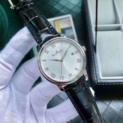 White Gold 730 Brand: Blancpain Three-Hand New Model, Business Casual, Luxurious