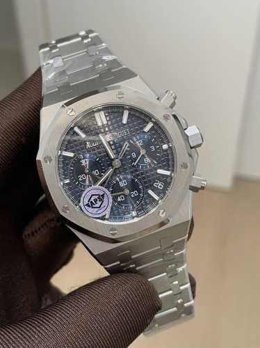 Aps Royal Oak 26240St blue dial, 4401 flyback integrated machine, thickness matc
