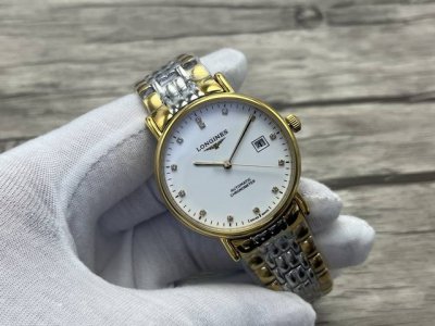 Gold +20 Longines Elegant Collection (Ddd). This watch features original polishi
