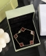 Van Cleef & Arpels Classic 50Th Anniversary Commemorative 5-Flower Carnelian Bra