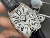Fran Muller Casablanca Series 8880 Tonneau Men's Watch, with a standard leather