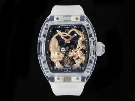 Wrist style. Strong Chinese style' Rm51-01 Dragon Fighting Tiger Tourbillon Watc - Click Image to Close