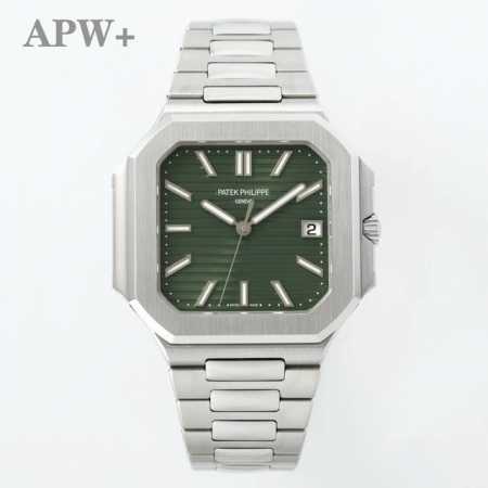 Apw The new Patek Philippe Caliber 330 Cubitus Square Series 5821 "Small TV" is - Click Image to Close