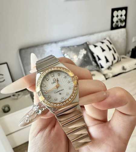 My chosen "time partner" is Omega's Constellation series, a high-end Swiss watch