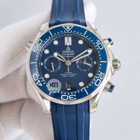 Ot Brand New Seamaster 300m 44Mm Chronograph Watch Tvs Factory 1-1 Exclusive in- - Click Image to Close