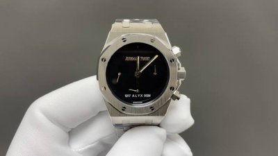 Audemars Piguet 26715 white case black dial 38mm 7750 movement top quality DDD