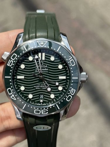 Recommended New Color Cactus Green Seahorse Series Automatic Mechanical Watch