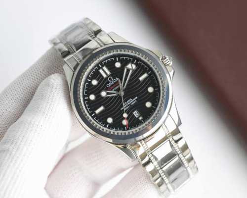 Omega Seamaster series, a fine men's watch, features an elegant, leisurely look