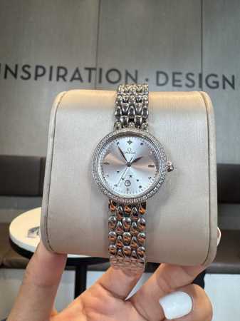 White Diamond and Gold Diamond Omega Goddess Teardrop Series Watch. Its exquisit - Click Image to Close