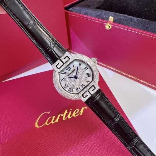 Same price, diamond face +100]. The fully upgraded Cartier Tortue 1480 series ha