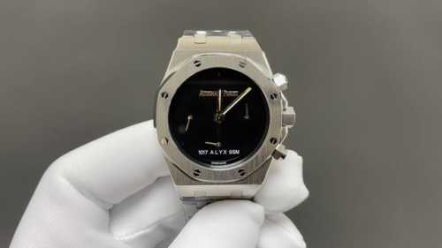 Audemars Piguet 26715 white case black dial 38mm 7750 movement top quality DDD