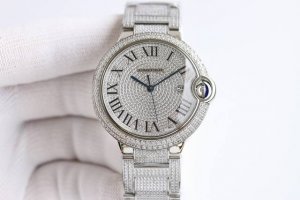 V7 Edition Replica Highest Version! Luxurious Cartier B33 Blue Balloon 42Mm Full