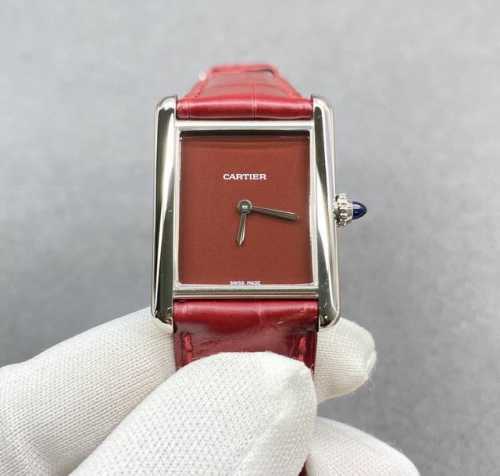 Cartier Tank Must De Cartier Full Series Medium Size 33.7 X 25.5 Mm All Accessor