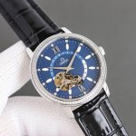 Omega Omega trendy new men's full diamond inlaid watch equipped with fully autom