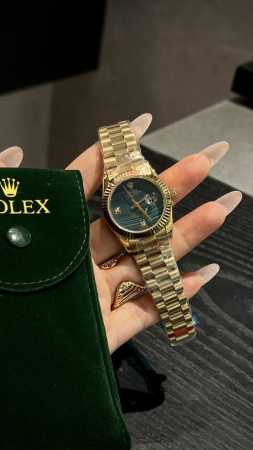 Rolex Datejust Classic Women's Solid Steel Bracelet - Original Buckle, Imported - Click Image to Close
