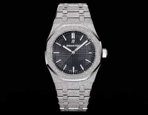 White-Gold Omf Production, Audemars Piguet Royal Oak 41mm Frost Gold Custom Ver