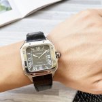 White And Blue 600 Cartier Santos Santos Series Strongest Cartier Santos Latest