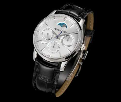 Gr factory replica features a fully functional Jaeger-LeCoultre Master Perpetual