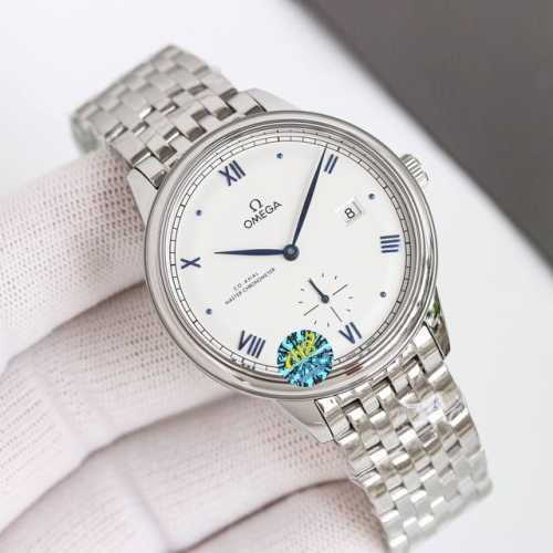 The third generation of the De Ville Elegance watch, with its white and gold cas