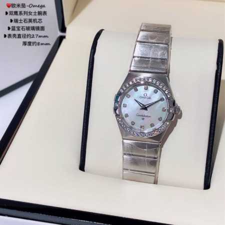 Omega Double Eagle series ladies watchSwiss quartz movementsapphire crystal mirr - Click Image to Close