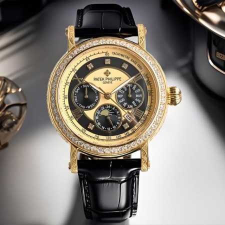 White Gold Tw Factory Patek Philippe Complications Series - Rp10 Handcrafted - E - Click Image to Close