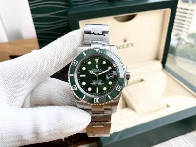 Rolex-Rolex Submariner Series Three-Hand Ceramic Rotating Men's Watch Fully Auto