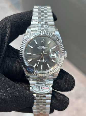Exclusive real photos Rolex Datejust series, Swiss movement, diameter 41mm, gra - Click Image to Close
