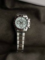 Ewe New Daytona 4131 caliber for the masses! Black and white ceramic caliber 126