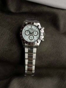 Ewe New Daytona 4131 caliber for the masses! Black and white ceramic caliber 126