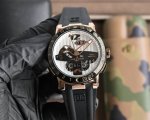 White Shell Rose Shell 820 Ulysse Nardin Top Selling Men's Watch Diameter 44mm