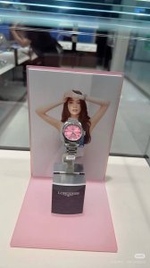 Longines Conquest Elantra series women's wear 34mm size, 316 stainless steel mat