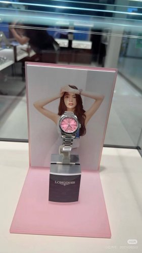 Longines Conquest Elantra series women's wear 34mm size, 316 stainless steel mat