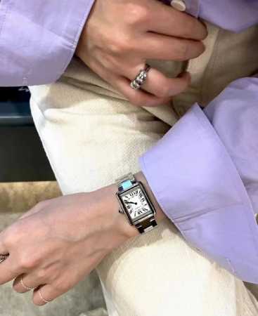 Cartier Tank Must! Limited-time offer: Free imported pebbled calfskin strap (in - Click Image to Close