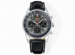 Leather Strap Steel Strap Diamond 100 Bls Produced Breitling's New Aviation Chro