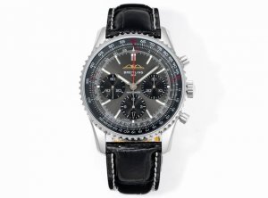 Leather Strap Steel Strap Diamond 100 Bls Produced Breitling's New Aviation Chro