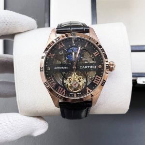 Cartier - A prestigious and elegant men's watch with a high-end mineral scratch-