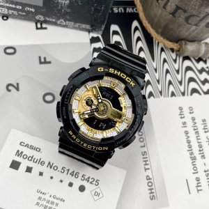 g-Shock Casio Watch Latest Model New Color Black Gold Model High Quality Purs