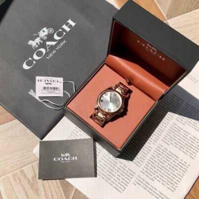 Coach Greyson quartz ladies' watch, blending exquisite design with high practica