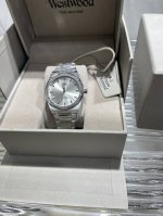 Vivienne Westwood Who Wouldn't Be Captivated By This?New Octagonal Silver Diamon