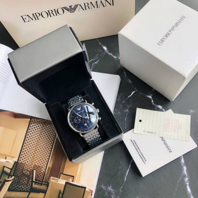 Original Armani model 11238. Case: 316L stainless steel. Mirror: Tempered minera