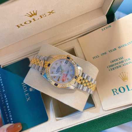 Rolex Datejust Ladies Mechanical Watch Movement: Imported Citizen Original Movem - Click Image to Close