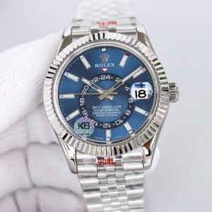 New Rolex Sky-Dweller! The Case Measures 42Mm, Exuding Reliability And Elegance.