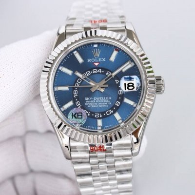 New Rolex Sky-Dweller! The Case Measures 42Mm, Exuding Reliability And Elegance.