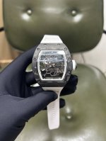 Exclusive Real Shot Richard Miller Swiss Movement Fully Automatic Mechanical Wat