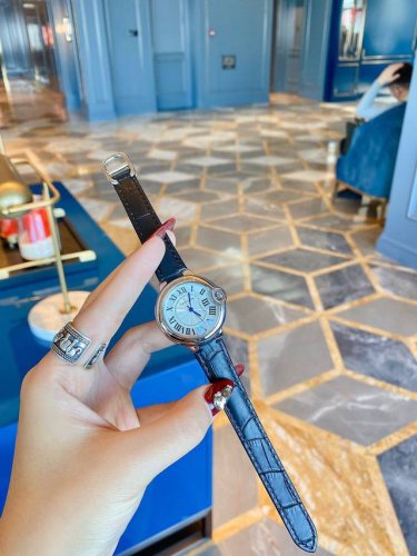 Cartier 33Mm Blue Balloon Swiss Quartz Movement Taiwan Factory P Newly Launched,
